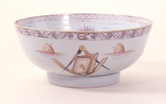 Punch bowl owned by Robert R. Livingston (1746–1813)