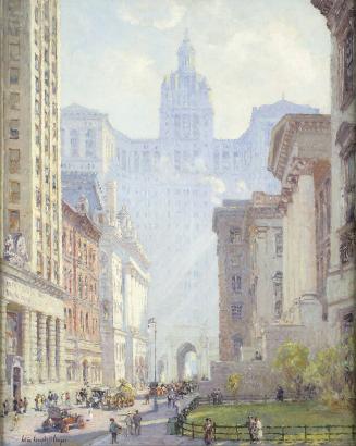 Chambers Street and the Municipal Building, N.Y.C.