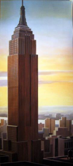 Cityscape (South View, World Trade Center)