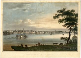 South East View of St. Louis from the Illinois Shore