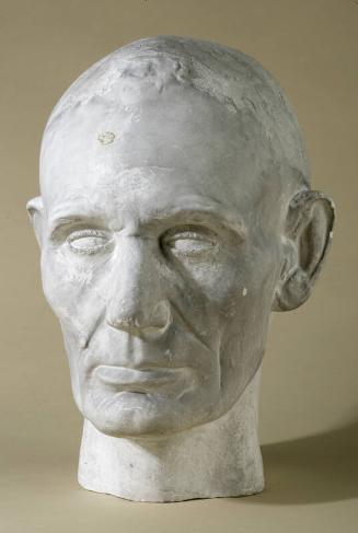 Life mask of Abraham Lincoln (1809–1865)