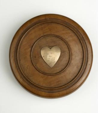 Snuffbox made from wood of the U.S. Constitution
