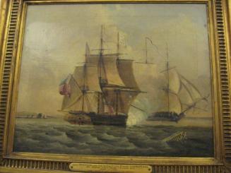 Capture of US Frigate Chesapeake by HMS Shannon off Boston