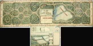 Plan of the Central Park, New York : Entry No. 4 in the competition