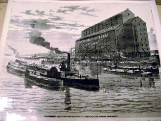 Transporting Grain from the Elevator to a Steam Ship for Foreign Export