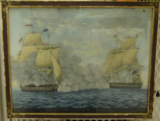 Capture of the H.M.S. "Macedonian" by the U.S. Frigate "United States"