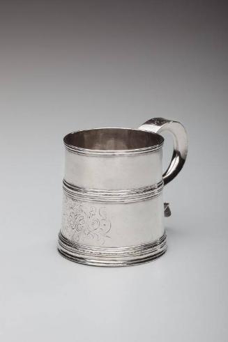 Mug owned by Johannes Schuyler (1668–1747) and Elizabeth Staats Wendell (1659–1737)
