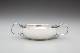 Drinking bowl owned by Jannetye Rappelye (1707–1781)