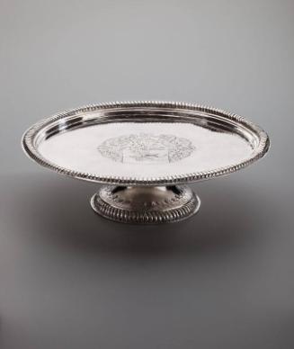 Salver owned by Johannes Schuyler (1668–1747) and Elizabeth Staats Wendell (1659–1737)