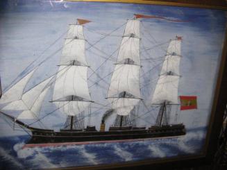 Unidentified Sailing-Steamship