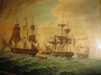 Capture of the U.S. Frigate President by a British Squadron