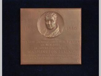 Washington Irving Plaquette