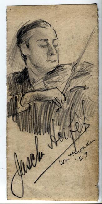 Portrait of Jascha Heifetz (1901-1987)