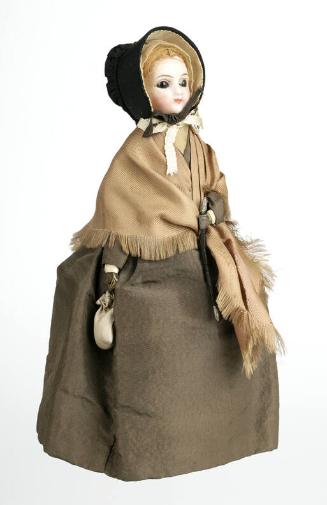 Doll with Quaker costume