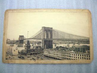 The Brooklyn Bridge from Brooklyn, New York