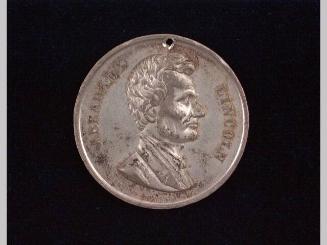 Medal: Abraham Lincoln for the president of the US