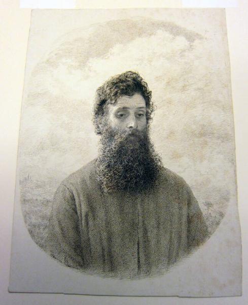 William Rossetti (1829-1919)?: Study for "Roadside Songs of Tuscany" (Unused)