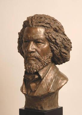 Maquette bust for Frederick Douglass (1818–1895) statue