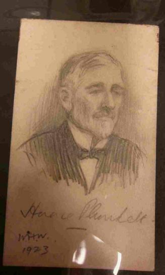 Portrait of Horace Plunkett (1854-1932)