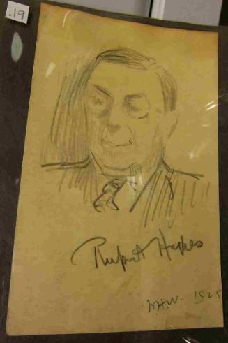 Portrait of Rupert Hughes (1872-1956)