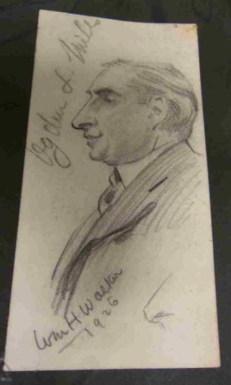 Profile Portrait of Ogden L. Mills (1884-1937)