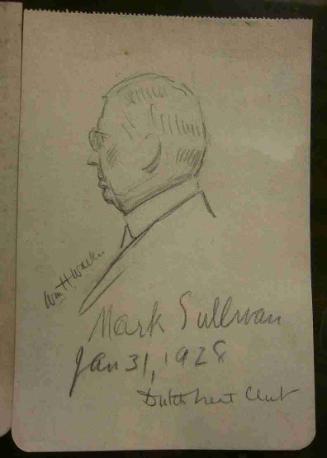 Portrait of Mark Sullivan (1874-1952)
