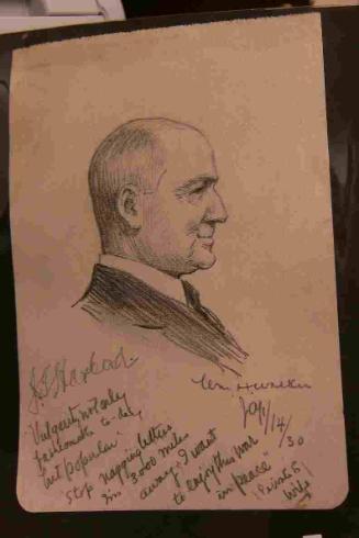 Profile Portrait of Lieutenant-General James Guthrie Harbord (1866-1947)