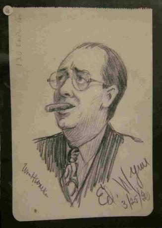 Portrait of Ed Wynn (1886-1966)