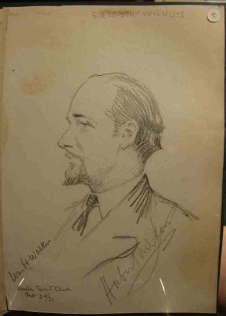 Profile Portrait of Sir Hubert Wilkins (1888-1958)