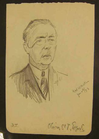Portrait of Oliver St. John Gogarty (1878-1957)