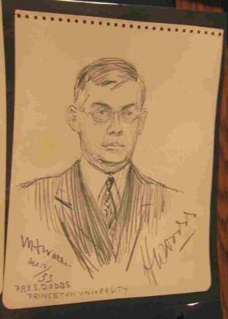 Portrait of Harold Willis Dodds (1889-1980)