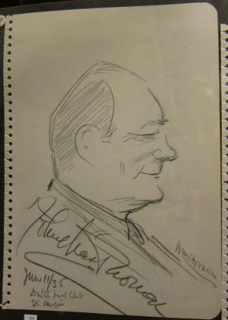 Profile Portrait of John Charles Thomas (1891-1960)