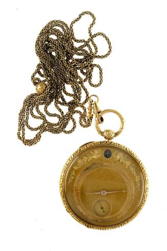 Pocket watch and chain