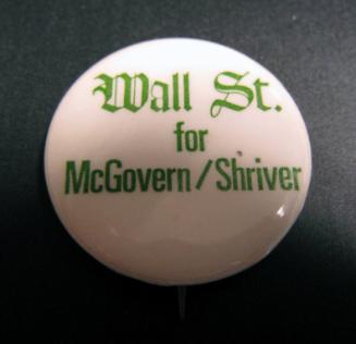 Wall St. for McGovern/Shriver