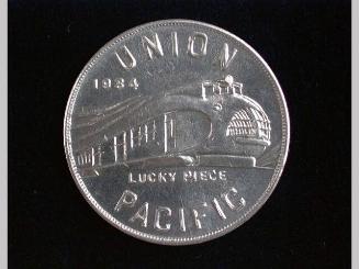 Union Pacific "Lucky Piece"  Souvenir Medal