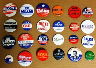 Pin-back buttons (group of 139)