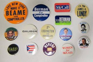 Pin-back buttons (group of 46)