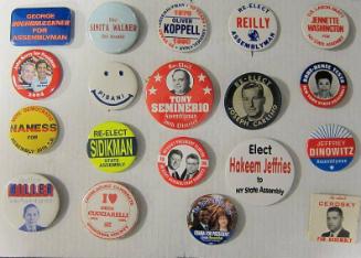 Pin-back buttons (group of 70)