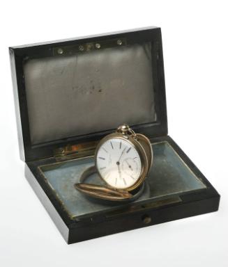 Pocket watch and case