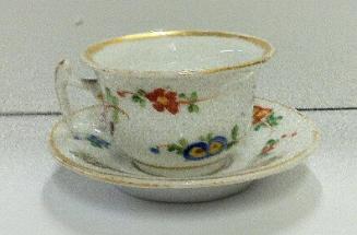 Child's cup and saucer