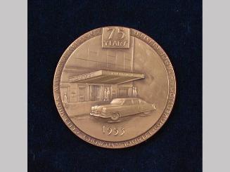Hotel Association of New York City 75th Anniversary Medal
