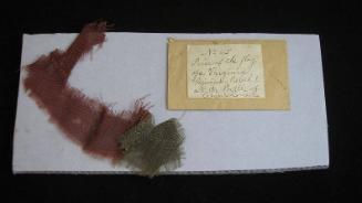 Fragment of flag of a Virginia Regiment from the battle of Chancellorsville