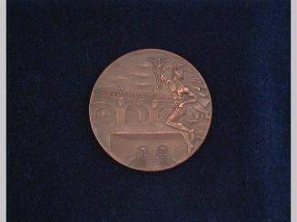 Queens subway system commemorative medal