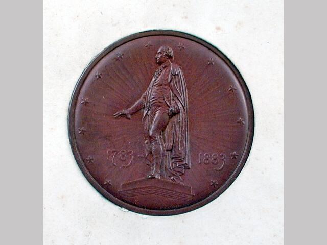 American Numismatic Society "Washington Statue in Wall Street" Medal