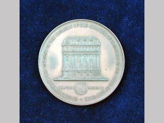 New York Chamber of Commerce Building Dedication medal