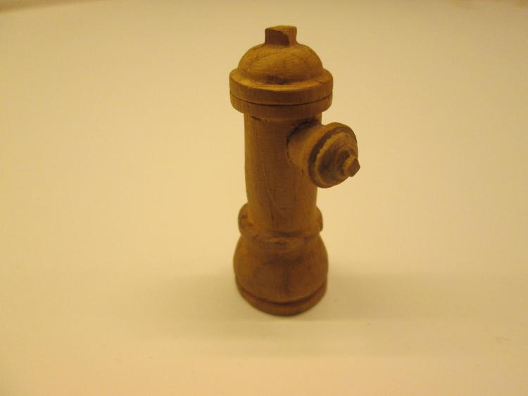 Miniature fire hydrant