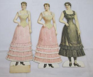 Paper dolls and costumes (44 pieces)