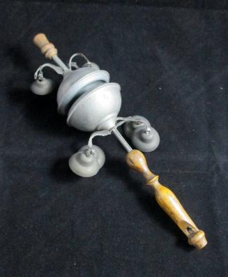 Baby rattle with bells