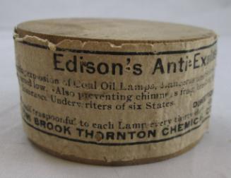 Edison's Anti-Explosion Compound