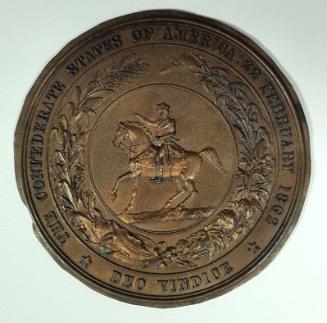 Confederate States of America Seal Medallion
